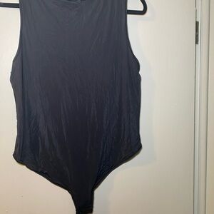 SKIMS Black Sleeveless Bodysuit | Size 4x